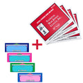 2026 Mahjong Cards plus 4 colorful Mahjong Line Finders bundle